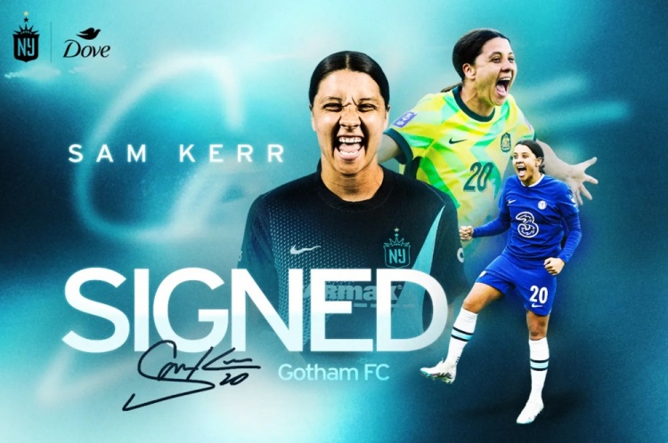 32岁科尔重返NWSL：自由身签哥谭至2030年，切尔西116球队史射手王