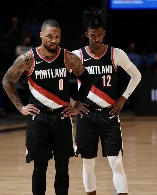 开拓者启动双枪2.0：利拉德与莫兰特联袂首发后场