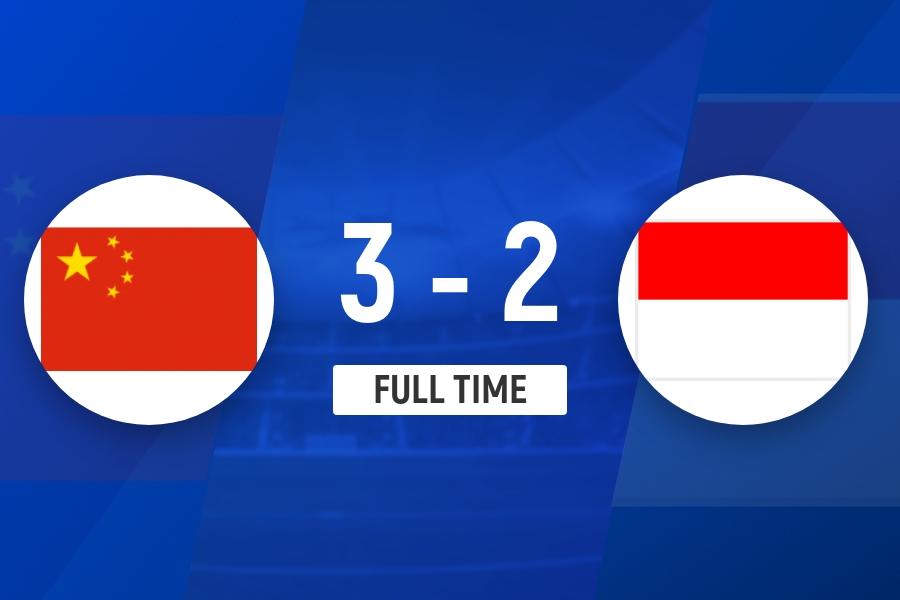 U17国足3-2双杀印尼 张伯霖造乌龙绝杀 何思凡传射建功 U17国足3-2双杀印尼 张伯霖造乌龙绝杀 何思凡传射建功