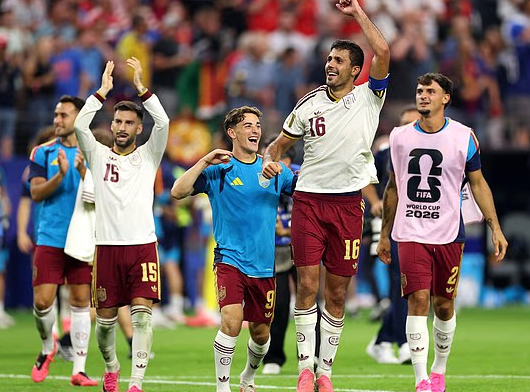法国0-2西班牙:三个火枪手哑火,连续三届大赛半决赛被克 法国0-2西班牙:三个火枪手哑火,连续三届大赛半决赛被克