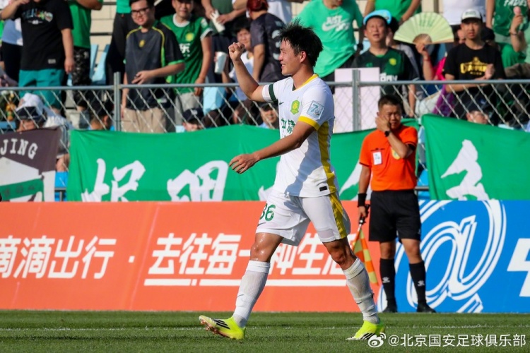 张玉宁传射贾非凡首球 国安客场2-1淘汰大连可为