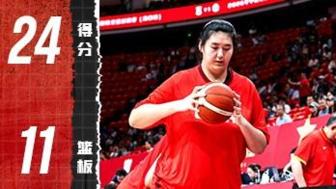 [张子宇集锦]制霸内线！张子宇15中11贡献24分11板2帽集锦